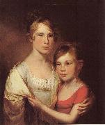 James Peale Anna and Margaretta Peale oil painting